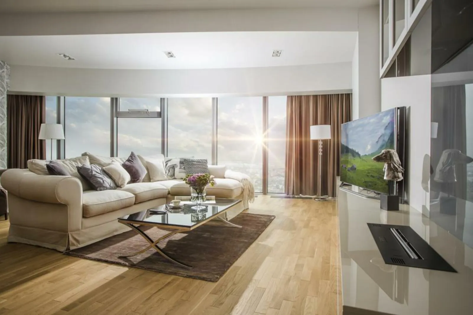 Salon Superior Suite na 46. piętrze