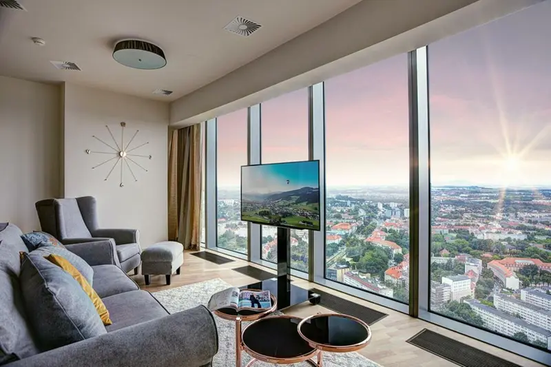 Luxury Suite apartment, Sky Tower Wrocław