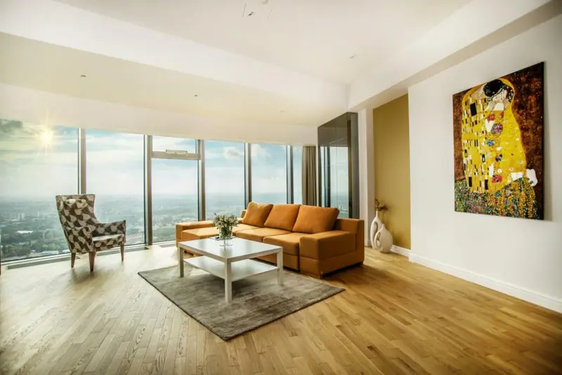 Penthouse apartment, Sky Tower Wrocław