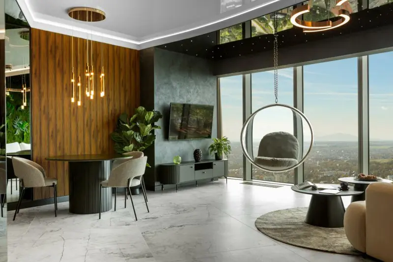 Presidential Apartment with jacuzzi, Sky Tower Wrocław