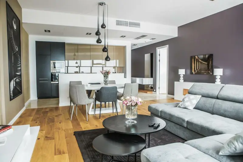 Superior apartment with sauna, Sky Tower Wrocław