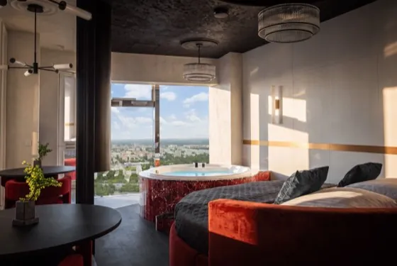 Lounge of the Luxury Suite apartment